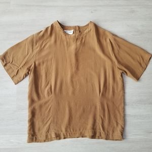 100% Silk Vintage Top